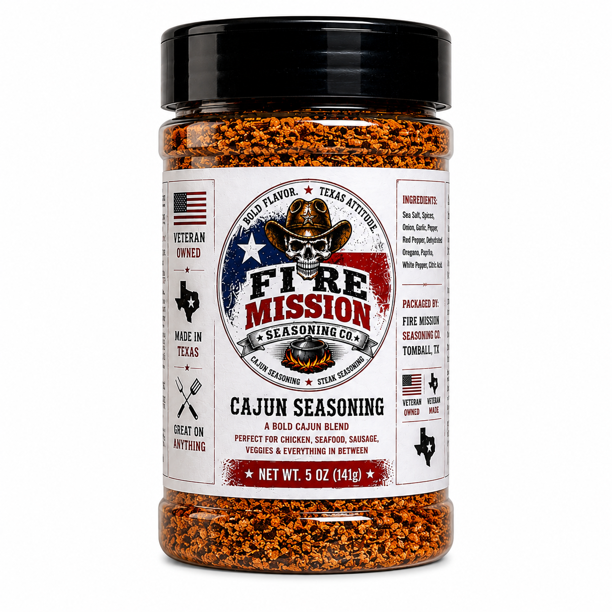 Fire Mission Cajun Seasoning