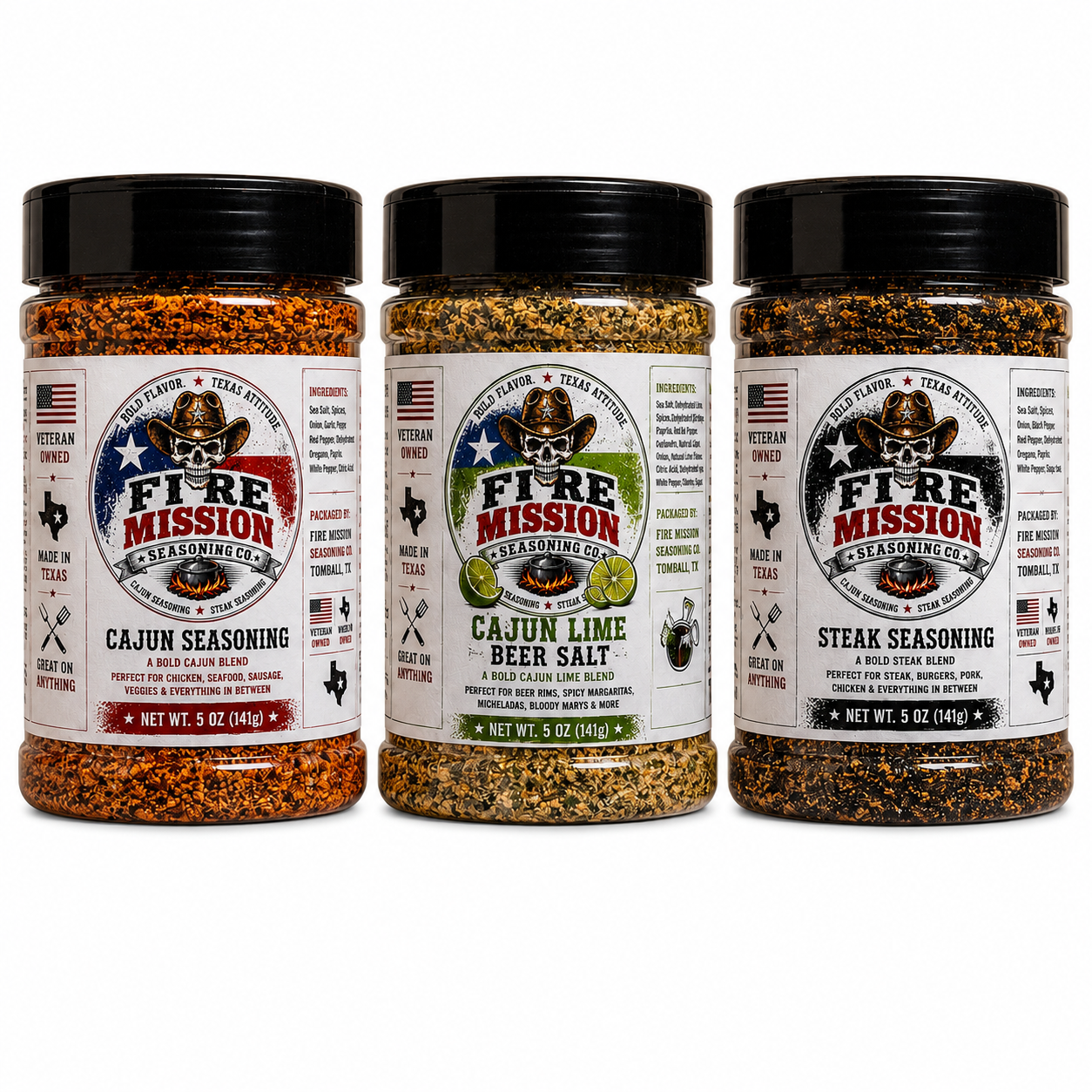 Fire Mission Seasoning Bundle